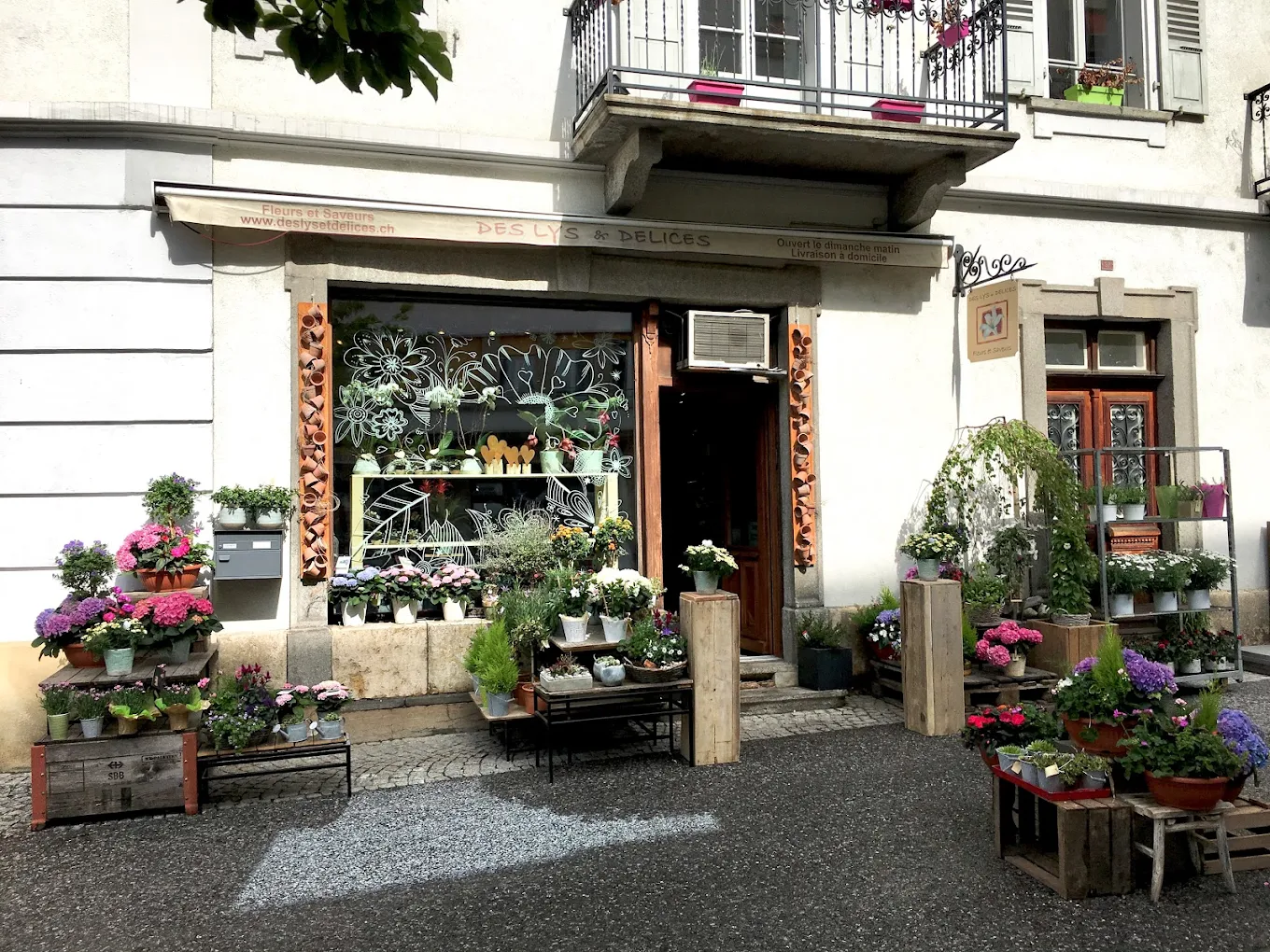 Des Lys et Délices Sàrl – fleuriste à Sion, partenaire ValaisFleurs.ch