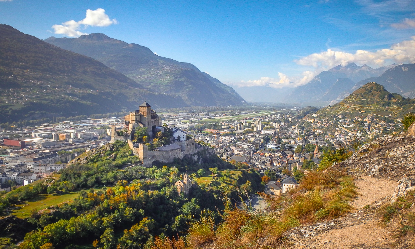 Carte des zones de livraison ValaisFleurs.ch – Livraison fleurs Valais